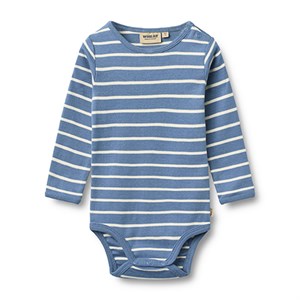 Wheat - Body Berti LS, Blue Stripe
